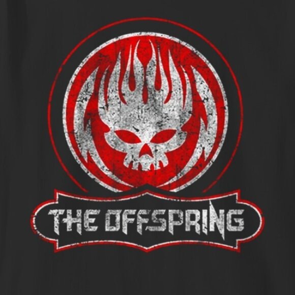 The Offspring Skull Logo Graphic T-Shirt Punk Rock Band Music Fan Tee 159 - Picture 2 of 5